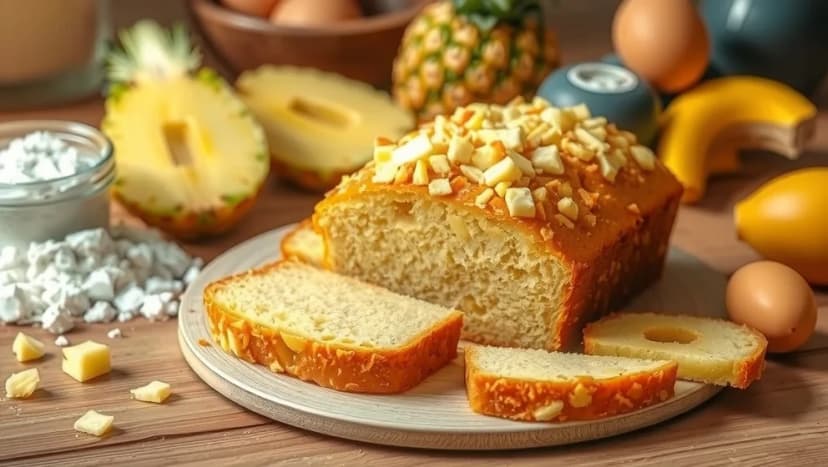 Ananaskaka med krossad ananas hemma