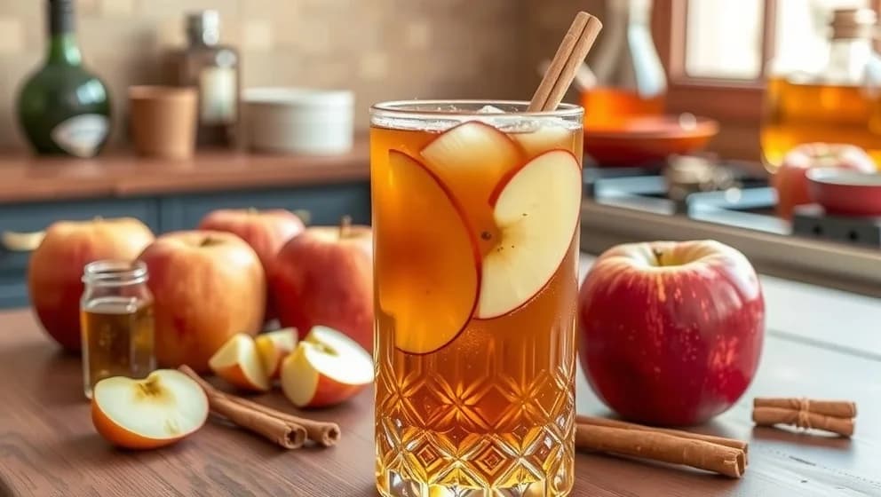 Äppelpaj drink likör 43 hemma