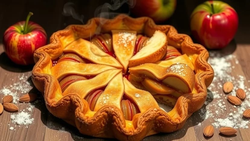 Äppelpaj med mandelmjöl som du älskar