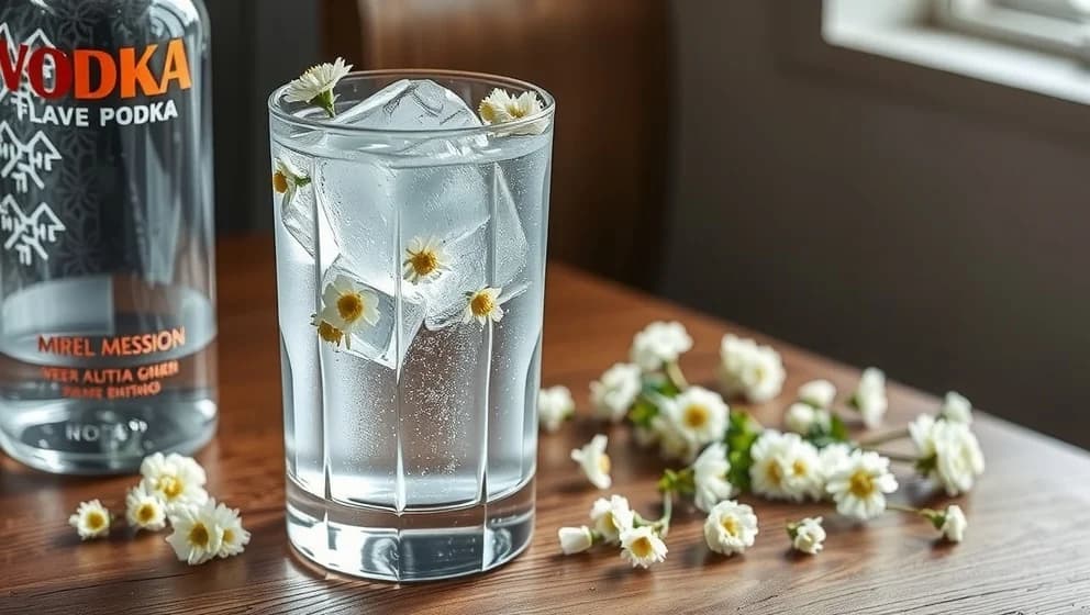 Bål med vodka och fläder hemma