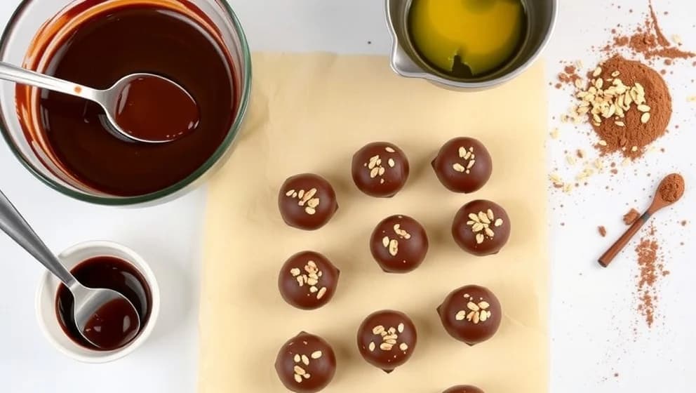 Chokladbollar med brynt smör smakar bäst