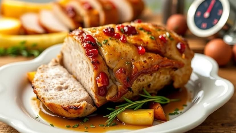 Fläskytterfilé i ugn rätt temperatur och tid