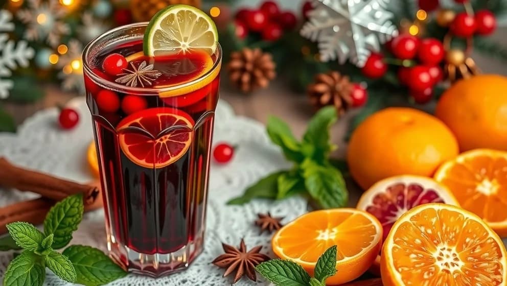 Gin och tonic glögg smak som överraskar