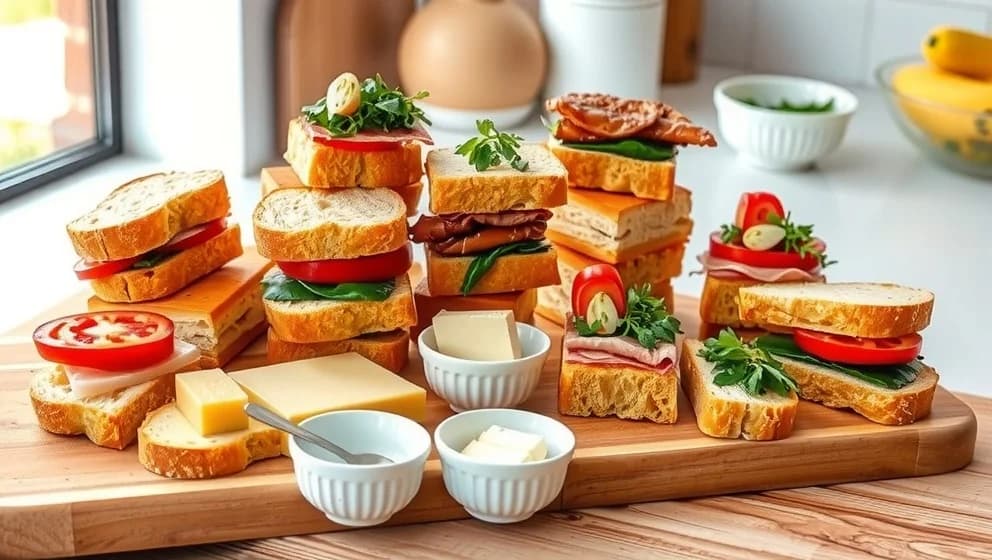 Goda smörgåsar att bjuda på hemma