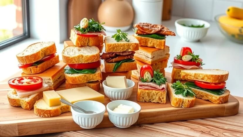 Goda smörgåsar att bjuda på hemma