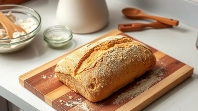 Gott och superenkelt dinkelbröd hemma