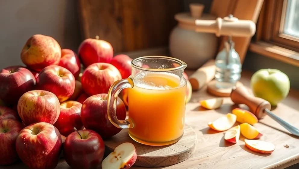 Hur gör man äppelmust hemma