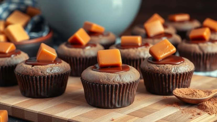 Kolakakor med daim från Fredriks fika