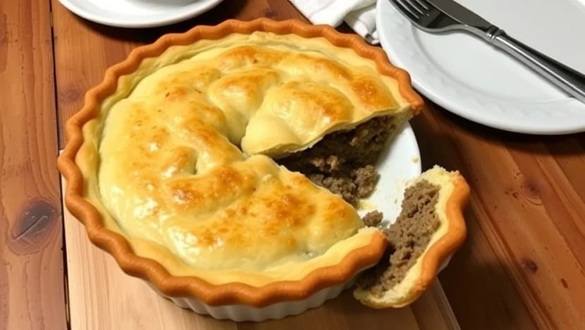 Krämig köttfärspaj från Fredriks fika