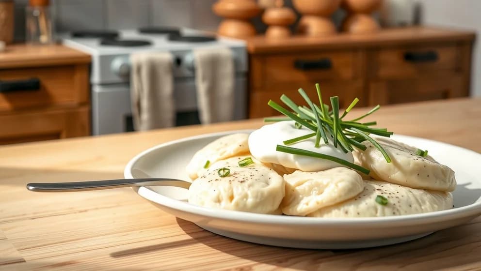 Matjessill med gräddfil och gräslök