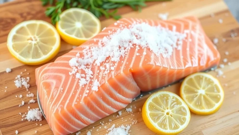 Rimma lax innan tillagning rätt sätt