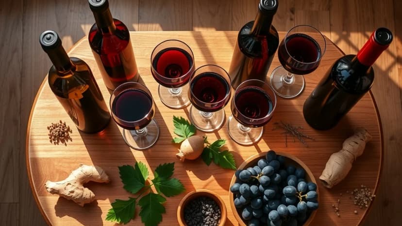 Rött vin utan tanniner och histamin