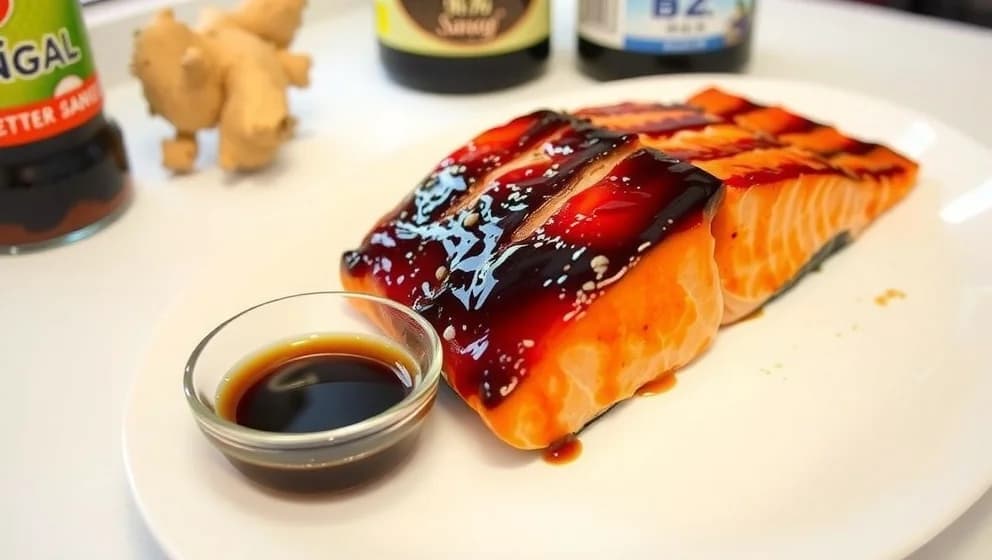 Enkel sås till teriyaki lax hemma