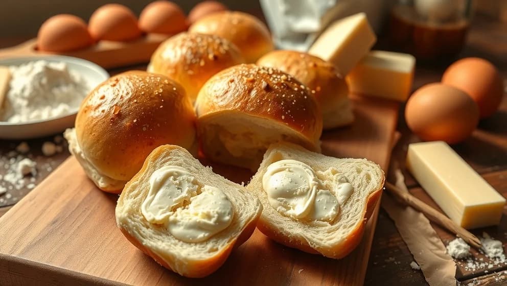 Släta bullar med fyllning som smakar helt enkelt bra