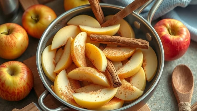 Är stekt äpple med kanel verkligen nyttigt