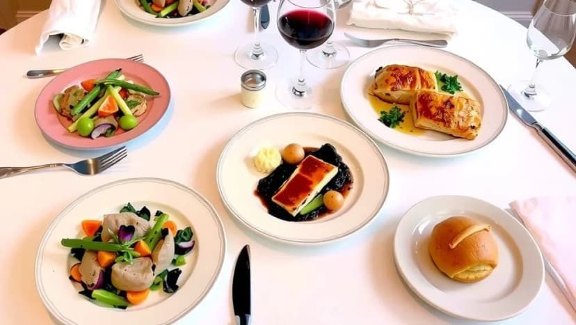 Trerätters meny allt om mat